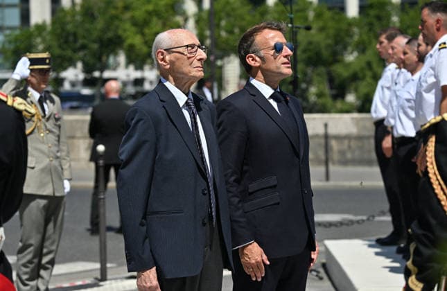 Frst National Day of Commemoration Recognizing Alfred Dreyfus s Innocence - Paris French President Emmanuel Macron presides over the first National Day of Commemoration recognizing Alfred Dreyfus s innocence, held on the Île de la Cité in Paris in front of the Court of Cassation on July 12, 2026, in the presence of elected officials, Minister of the Armed Forces Catherine Vautrin, Paris Mayor Emmanuel Grégoire, and the captain s grandson—99-year-old Charles Dreyfus—the Head of State delivered a speech marking the 120th anniversary, to the day, of the Court of Cassation s decision to rehabilitate Alfred Dreyfus. Photo by Christian Liewig Pool ABACAPRESS.COM Paris France  Copyright: xLiewigxChristian Pool ABACAx
