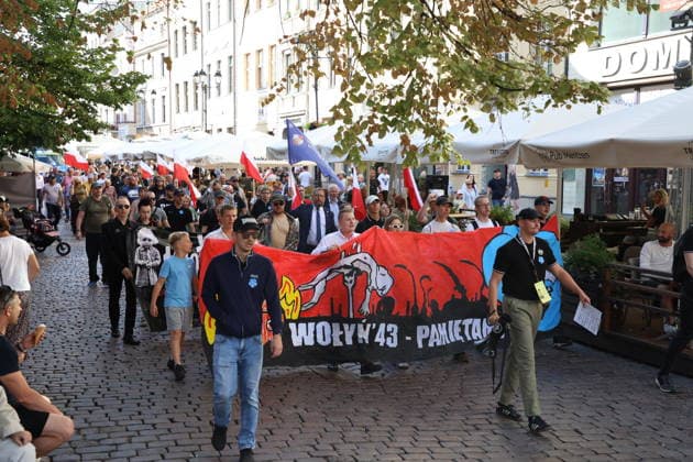 Torun 12.07.2026 March of Remembrance of Volhynia in Torun Marsz Pamieci Wolynia w Toruniu fot. Mateusz Bialczyk arena akcji NEWSPIX.PL --- newspix.pl POLAND OUT! 