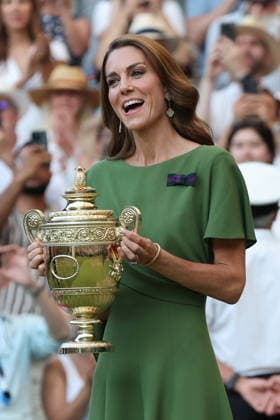. 12 07 2026. London, United Kingdom. Prince William and Kate Middleton, the Prince and Princess of Wales and their children Prince George and Princess Charlotte at the Mens Singles Final on the last day of the Wimbledon Tennis Championships in London.  xStephenxLockx xi-Imagesx IIM-26902-0166
