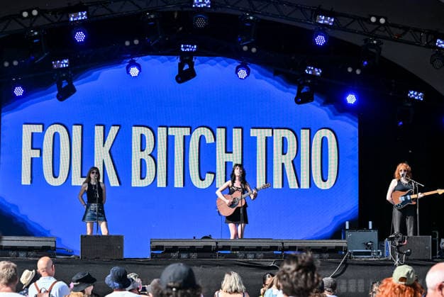 Folk Bitch Trio Performing at BST Hyde Park, London on the 12th July 2026 Folk Bitch Trio Performing at BST Hyde Park, London on the 12th July 2026, Credit:Laura Rose Avalon United Kingdom, London  Copyright: xLauraxRosex xAvalonx 1116189279