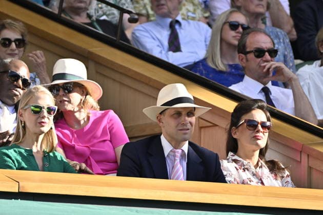 Tennis - Wimbledon 2026 - ITF - The Championships - 12 07 2026 - Tennis - Wimbledon 2026 - ITF - The Championships - 12 07 2026 - Royal box - Le cousien du Prince William London  Copyright: xChryslenexCaillaud Psnewzx