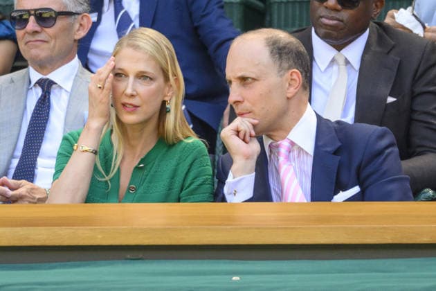 Wimbledon Tennis Championships 2026 - Day 14 LONDON, UNITED KINGDOM - July 12: Lady Fredrick Windsor and Lord Fredrick Windsor watch the Mens singles finals of the Wimbledon Tennis Championships held at The All England Lawn Tennis and Croquet Club on July 12, 2026, in London, United Kingdom Ray Tang Anadolu London United Kingdom. Editorial use only. Please get in touch for any other usage.  Copyright: x2026xAnadoluxRayxTangx