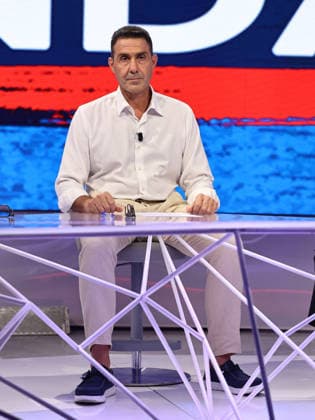 IPA86637238 - Rome, La7 studios, In onda program. Pictured: Roberto Vannacci  Copyright: xMarcoxProvvisionatox xMarcoxProvvisionatox 86637238