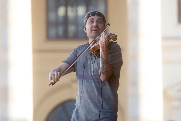 12.07.2026, David Garrett, Violinist, im Konzert live beim Classic open Air 2026, in Berlin, Gendarmenmarkt, Berlin Deutschland, Germany *** July 12, 2026, David Garrett, violinist, performing live at Classic Open Air 2026, in Berlin, Gendarmenmarkt, Berlin, Germany