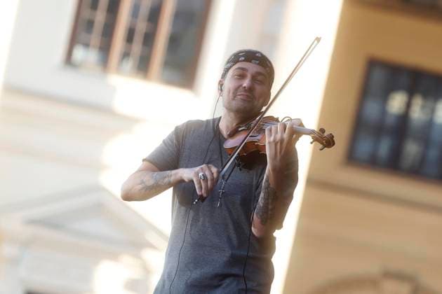 12.07.2026, David Garrett, Violinist, im Konzert live beim Classic open Air 2026, in Berlin, Gendarmenmarkt, Berlin Deutschland, Germany *** July 12, 2026, David Garrett, violinist, performing live at Classic Open Air 2026, in Berlin, Gendarmenmarkt, Berlin, Germany
