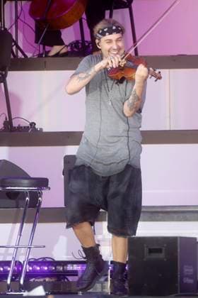 12.07.2026, David Garrett, Violinist, im Konzert live beim Classic open Air 2026, in Berlin, Gendarmenmarkt, Berlin Deutschland, Germany *** July 12, 2026, David Garrett, violinist, performing live at Classic Open Air 2026, in Berlin, Gendarmenmarkt, Berlin, Germany