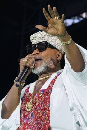 Picture taken during a concert of Koffi Olomide, at the Koning Boudewijnstadion Stade Roi Baudouin, in Brussels, Sunday 12 July 2026.  NICOLASxMAETERLINCK 181025853