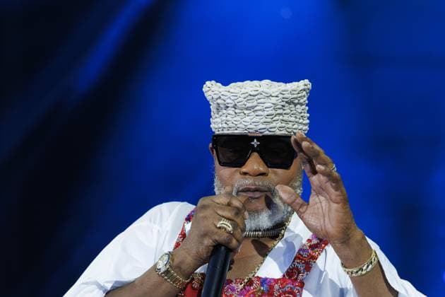 Picture taken during a concert of Koffi Olomide, at the Koning Boudewijnstadion Stade Roi Baudouin, in Brussels, Sunday 12 July 2026.  NICOLASxMAETERLINCK 181025859