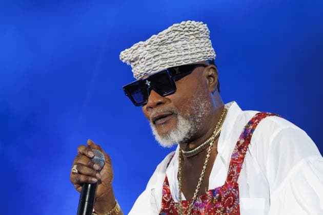 Picture taken during a concert of Koffi Olomide, at the Koning Boudewijnstadion Stade Roi Baudouin, in Brussels, Sunday 12 July 2026.  NICOLASxMAETERLINCK 181025870