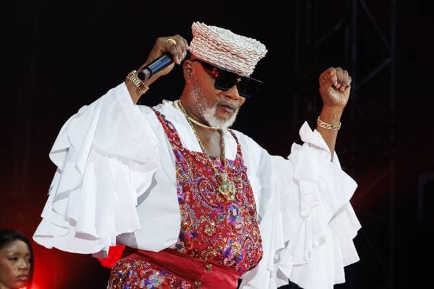 Picture taken during a concert of Koffi Olomide, at the Koning Boudewijnstadion Stade Roi Baudouin, in Brussels, Sunday 12 July 2026.  NICOLASxMAETERLINCK 181025881