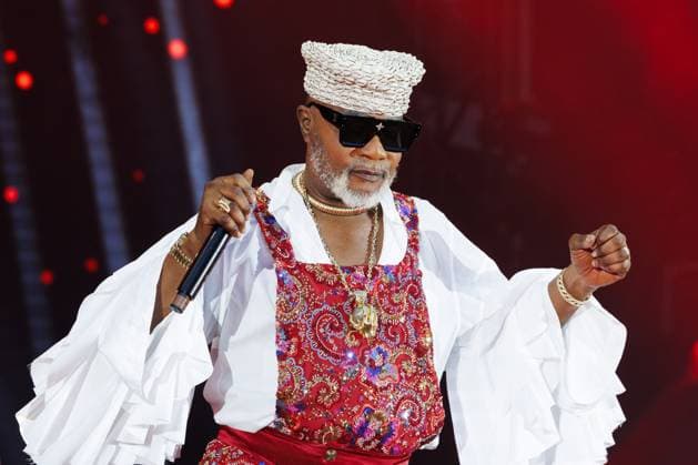 Picture taken during a concert of Koffi Olomide, at the Koning Boudewijnstadion Stade Roi Baudouin, in Brussels, Sunday 12 July 2026.  NICOLASxMAETERLINCK 181025893