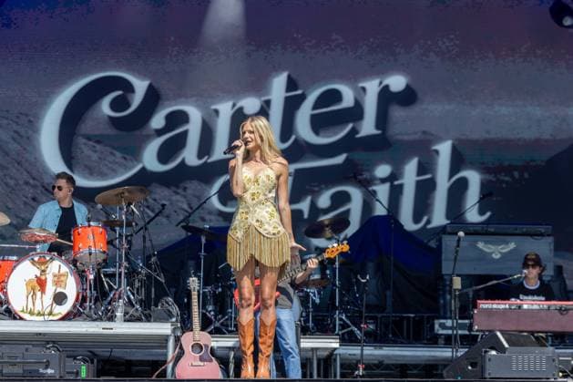 July 12, 2026, Chicago, Illinois, USA: Country musician CARTER FAITH during the WIndy City Smokeout Music Festival at United Center in Chicago, Illinois Chicago USA  - ZUMAs135 20260712_zap_s135_039 Copyright: xDanielxDeSloverx
