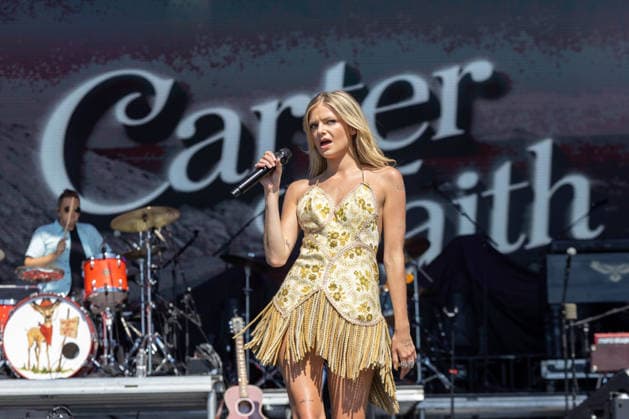 July 12, 2026, Chicago, Illinois, USA: Country musician CARTER FAITH during the WIndy City Smokeout Music Festival at United Center in Chicago, Illinois Chicago USA  - ZUMAs135 20260712_zap_s135_045 Copyright: xDanielxDeSloverx