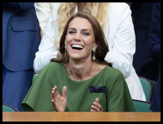 . 12 07 2026. London, United Kingdom. Kate Middleton, the Princess of Wales and Princess Charlotte react as Jannik Sinner wins the Mens Singles Final at the Wimbledon Tennis Championships in London.  xStephenxLockx xi-Imagesx IIM-26902-0202