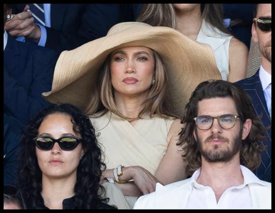 . 12 07 2026. London, United Kingdom Jennifer Lopez watching the Mens Singles Final at the Wimbledon Tennis Championships in London.  xStephenxLockx xi-Imagesx IIM-26902-0236