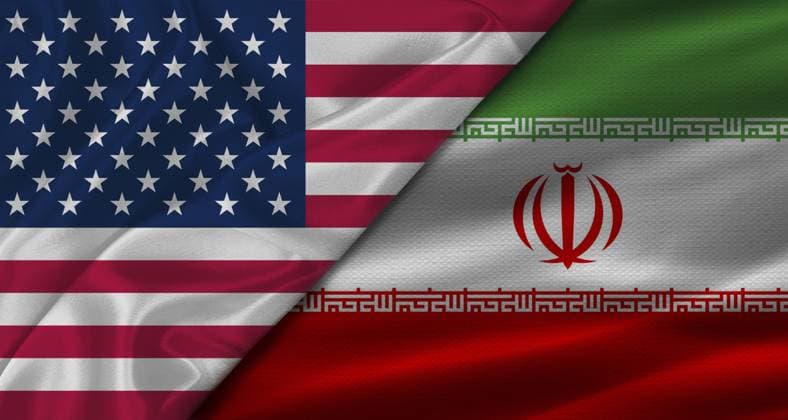 Diplomatische Beziehungen zwischen den Vereinigten Staaten und dem Iran. Bilaterale Beziehungen zwischen dem Iran und den Vereinigten Staaten Diplomatic relations between the United States and Iran. Bilateral relations between Iran and United States Copyright: imageBROKER EverxStock ibxiih18378788.jpg