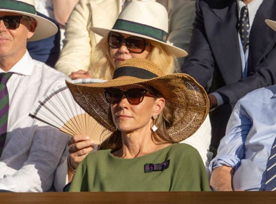 The Prince and Princess of Wales, Prince George and Princess Charlotte attend the Wimbledon Mens™ Singles Final The Prince and Princess of Wales, Prince George and Princess Charlotte attend the Wimbledon Mens™ Singles Final at the All England Lawn Tennis and Croquet Club, Wimbledon, London, UK, on the 12th July 2026. Wimbledon The All England Lawn Tennis and Croquet Club London United Kingdom  WHA-0831