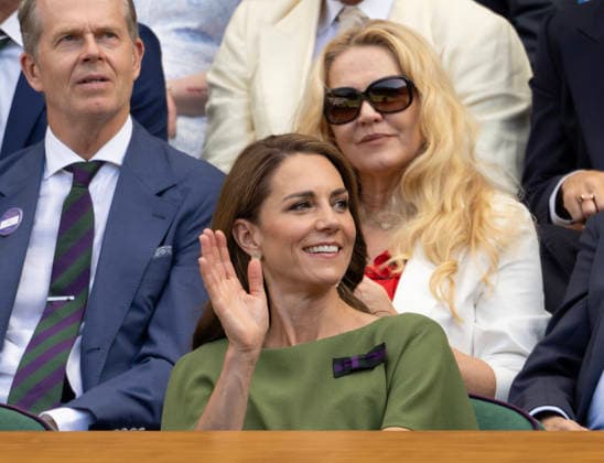 The Prince and Princess of Wales, Prince George and Princess Charlotte attend the Wimbledon Mens™ Singles Final The Prince and Princess of Wales, Prince George and Princess Charlotte attend the Wimbledon Mens™ Singles Final at the All England Lawn Tennis and Croquet Club, Wimbledon, London, UK, on the 12th July 2026. Wimbledon The All England Lawn Tennis and Croquet Club London United Kingdom  WHA-0831