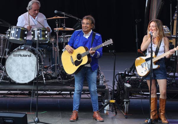 Laurent Voulzy Performing at Bastille Day Central Park - NYC French singer Laurent Voulzy is performing during Bastille Day in Central Park, New York on July 12, 2026. Photo by Charles Guerin ABACAPRESS.COM New York City NY United States  Copyright: xGuerinxCharles ABACAx