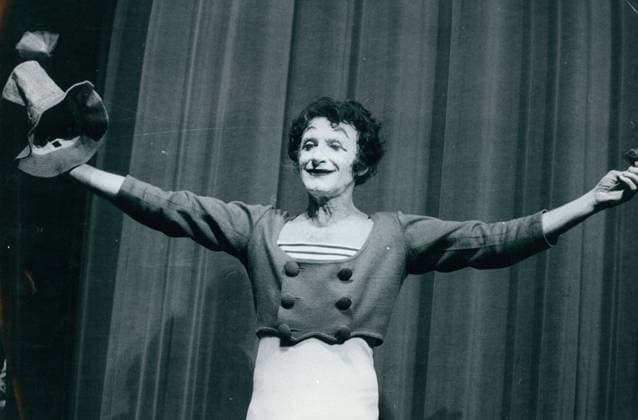 Marcel Marceau performs at the Teatro Nazionale in Milan, Italy Marcel Marceau performs at the Teatro Nazionale in Milan, Italy Copyright: ImagesxPress 1072_05_Sub04648_47661_H_00111A