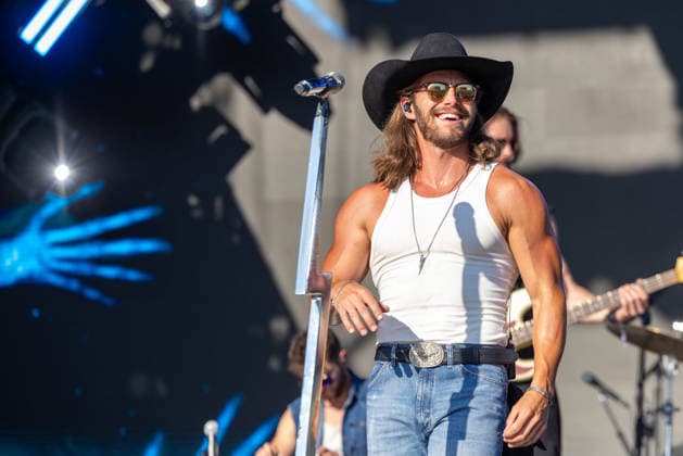July 12, 2026, Chicago, Illinois, USA: Country musician WARREN ZEIDERS during the WIndy City Smokeout Music Festival at United Center in Chicago, Illinois Chicago USA  - ZUMAs135 20260712_zap_s135_085 Copyright: xDanielxDeSloverx