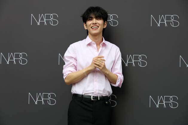k-pop and film stars attend nars beauty pop-up in seoul, South Korea Wonpil of South Korean boy band DAY6 poses during a pop-up store event for NARS Insatiable Liquid Blush at Musinsa Megastore Seongsu in Seoul, South Korea, on July 13, 2026. Seoul South Korea  Copyright: xMatrixxImages JungxUi-Chelx