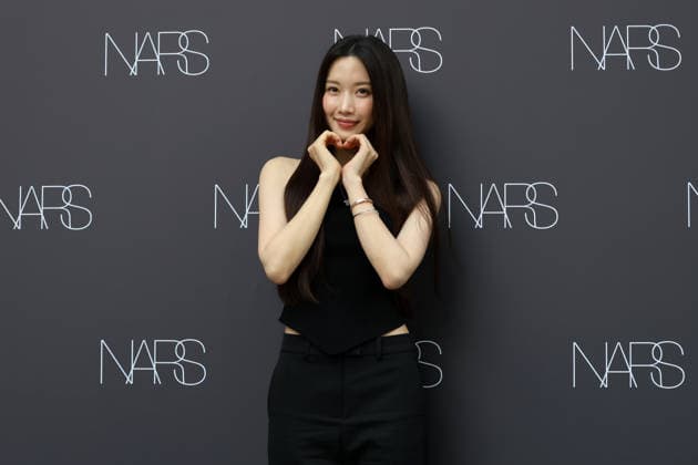 k-pop and film stars attend nars beauty pop-up in seoul, South Korea South Korean actress Moon Ga-young poses during a pop-up store event for NARS Insatiable Liquid Blush at Musinsa Megastore Seongsu in Seoul, South Korea, on July 13, 2026. Seoul South Korea  Copyright: xMatrixxImages JungxUi-Chelx