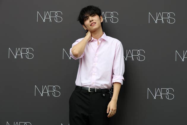 k-pop and film stars attend nars beauty pop-up in seoul, South Korea Wonpil of South Korean boy band DAY6 poses during a pop-up store event for NARS Insatiable Liquid Blush at Musinsa Megastore Seongsu in Seoul, South Korea, on July 13, 2026. Seoul South Korea  Copyright: xMatrixxImages JungxUi-Chelx