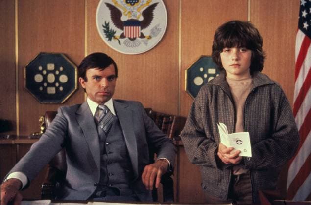 THE FINAL CONFLICT (1981) OMEN 3 (ALT) SAM NEILL, BARNABY HOLM TFNC 008 SAM NEILL, BARNABY HOLM When: 01 Jan 1981 Credit: Cover Images **Editorial Use Only** EDITORIAL USE ONLY. NOT FOR USE BY NEWSPAPERS BASED IN THE UK. Copyright: xx coverimg29778500