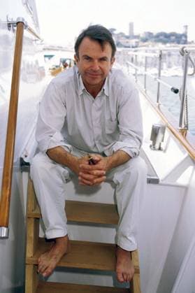 Cannes Film Festival SAM NEILL Ref: 1240 sitting Cannes France Copyright: xPhilxLoftus CapitalxPicturesx