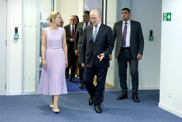 Palestinian prime minister meets EU foreign policy chief in Brussels Palestinian Prime Minister Mohammad Mustafa meets European Union High Representative for Foreign Affairs and Security Policy and Vice-President of the European Commission Kaja Kallas in Brussels, Belgium, on July 12, 2026. Photo by Prime Minister Office apaimages Ramallah West Bank Palestinian Territory 120726_Belgium_PMO_00(4) Copyright: xapaimagesxPrimexMinisterxOfficex xapaimagesx