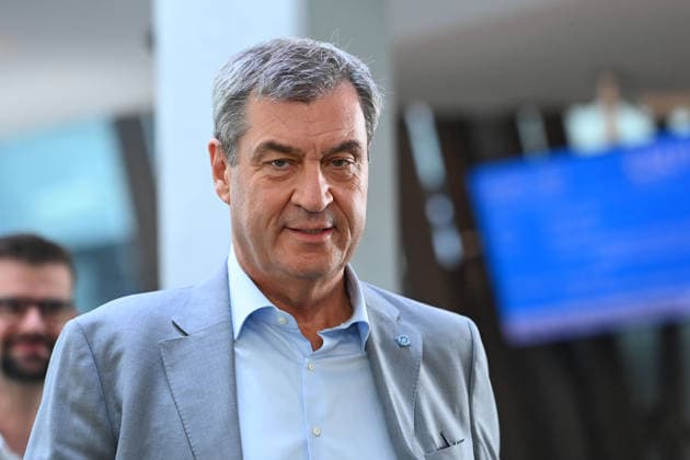 Markus SOEDER (Ministerpraesident Bayern und CSU Vorsitzender), Einzelbild,angeschnittenes Einzelmotiv,Portraet,Portrait,Porträt. Pressekonferenz im Anschluss an die Vorstandssitzung des CSU Praesidiums in der CSU Landesleitung in Muenchen am 13.07.2026 *** Markus SOEDER, Minister-President of Bavaria and CSU Chairman, single image, cropped close-up, portrait,Portrait: Press conference following the meeting of the CSU Presidium at the CSU State Headquarters in Munich on July 13, 2026