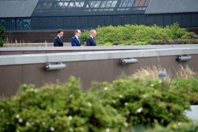 RECORD DATE NOT STATED Warszawa CNK 13.07.2026 Ogloszenie przez Donalda Tuska siedziby Centrum Europejskiej Agencji Kosmicznej w Polsce Warsaw, Copernicus Science Centre, July 13, 2026: Announcement by Donald Tusk regarding the location of the European Space Agency centre in Poland N Z Andrzej Domanski, Josef Aschbacher, Donald Tusk FOT.TEDI NEWSPIX.PL NEWSPIX.PL --- newspix.pl 