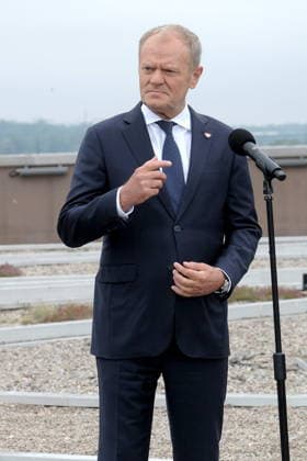 RECORD DATE NOT STATED Warszawa CNK 13.07.2026 Ogloszenie przez Donalda Tuska siedziby Centrum Europejskiej Agencji Kosmicznej w Polsce Warsaw, Copernicus Science Centre, July 13, 2026: Announcement by Donald Tusk regarding the location of the European Space Agency centre in Poland N Z Donald Tusk FOT.TEDI NEWSPIX.PL NEWSPIX.PL --- newspix.pl 