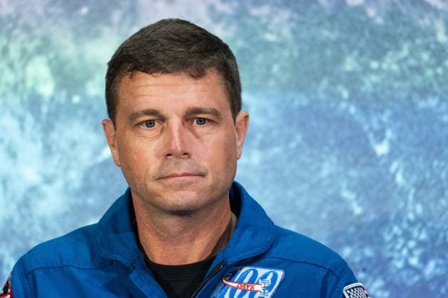 NOORDWIJK - Astronaut Reid Wiseman during a press conference at ESTEC, the Dutch facility of the European Space Agency (ESA). The four astronauts flew around the moon in April during the Artemis II flight. LINA SELG ANP netherlands out - belgium out  Copyright: xx x563461643x originalFilename: 563461643.jpg