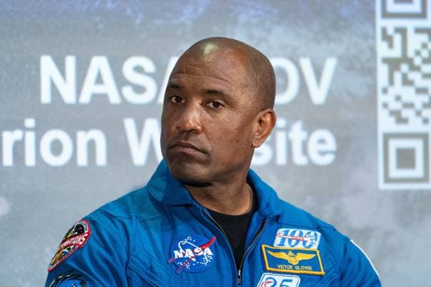 NOORDWIJK - Astronaut Victor Glover during a press conference at ESTEC, the Dutch facility of the European Space Agency (ESA). The four astronauts flew around the moon in April during the Artemis II flight. LINA SELG ANP netherlands out - belgium out  Copyright: xx x563461654x originalFilename: 563461654.jpg