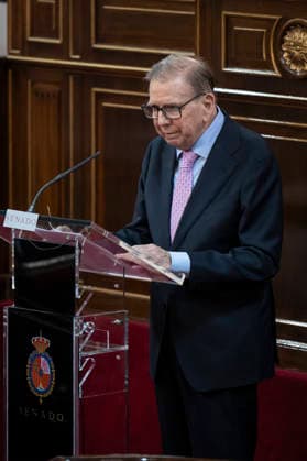 July 13, 2026, Madrid, Spain: Venezuelan President-elect, Edmundo Gonzalez seen during the awards ceremony for the 34th edition of the Convivencia Prize. Madrid Spain - ZUMAs197 20260713_aaa_s197_067 Copyright: xAtilanoxGarciax