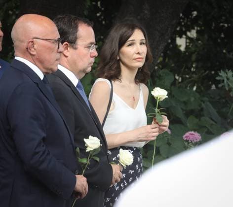 10TH ANNIVERSARY COMMEMORATION OF THE NICE ATTACK PHOTOPQR NICE MATIN Frantz Bouton July 13, 2026 Villa Masséna Interfaith ceremony in tribute to the victims of July 14, 2016 Eric Ciotti, Mayor of Nice, France, July 13, 2026 Commemoration of the 10th anniversary of the Nice attack 86 dead and hundreds injured An attack carried out with a heavy truck while people were enjoying the Bastille Day celebrations interfaith ceremony France  Copyright: xPHOTOPQR NICExMATIN MAXPPPxFrantzxBoutonx 20260713NIM4555 20260713NIM4596