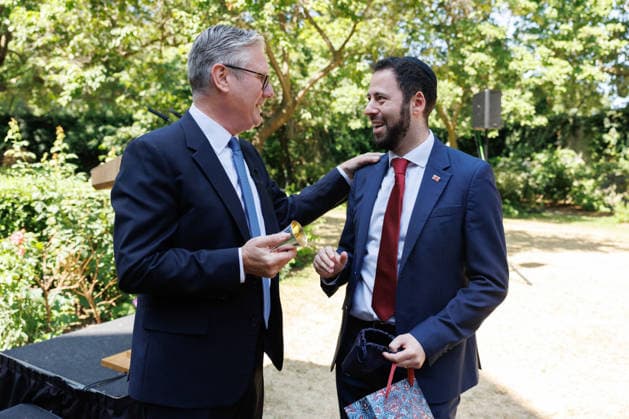 Prime Minister Keir Starmer hosts members of Jewish Community 13 07 2026. London, United Kingdom. Prime Minister Keir Starmer hosts a coffee morning with members of the Jewish Community in the garden of 10 Downing Street., Credit:Ben Perry B66 Avalon United Kingdom, Greater London, London, 10 Downing Street  Copyright: xBenxPerryx xB66x xAvalonx 1116344973