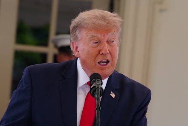 Trump Hosts Top IndyCar Drivers to Promote the Freedom 250 Grand Prix United States President Donald J Trump makes remarks as he hosts top IndyCar drivers at the White House in Washington, DC, USA, to promote the inaugural Freedom 250 Grand Prix on Monday, July 13, 2026. The race will be held in DC on August 22-23, 2026. Credit: Aaron Schwartz Pool via CNP Washington District of Columbia United States  Copyright: xPool ABACAx