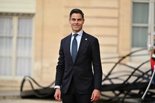 Coalition of the Willing Leaders Summit on Ukraine PARIS, FRANCE - JULY 13: Dutch Prime Minister Rob Jetten arrives for a dinner of the Coalition of the Willing on Ukraine at The Elysee Presidential Palace in Paris, France, on July 13, 2026. Mustafa Yalcin Anadolu Paris France. Editorial use only. Please get in touch for any other usage.  Copyright: x2026xAnadoluxMustafaxYalcinx