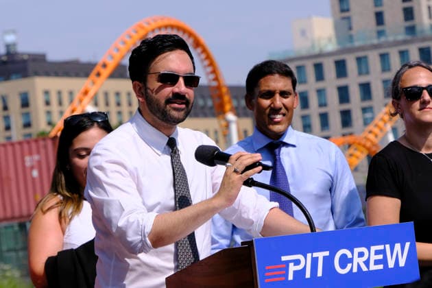 CONEY ISLAND, NY JULY 13: -Mayor Zohran Kwame Mamdani and Chief Technology Officer and Office of Technology & Innovation (OTI) Commissioner Lisa Gelobter today announced the launch of Public Interest Technology (PIT) Crew, a new initiative that will deploy teams of technologists alongside City agencies to tackle public problems with in-house digital solutions at Coney Island in New York City on July 13, 2026. Copyright: xKatiexGodowskix