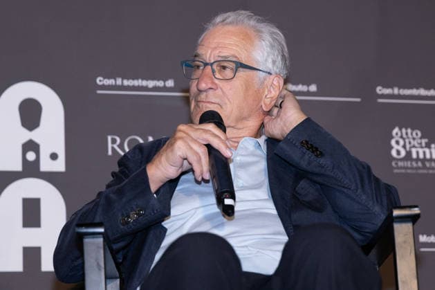 IPA86660246 - American actor Robert De Niro is a guest at the Il Cinema in Piazza film festival in Piazza San Cosimato in Rome  Copyright: xMatteoxNardonex xx 86660246