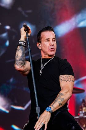 Creed Closes out Rockin Thunder Edmonton in True Rock Style in Canada - 12 Jul 2026 Scott Stapp, Lead singer for Creed performs at Rockin Thunder in Edmonton. Edmonton Canada Copyright: xRonxPalmerx xSOPAxImagesx 2026_07_12Creed850078
