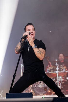 Creed Closes out Rockin Thunder Edmonton in True Rock Style in Canada - 12 Jul 2026 Scott Stapp, Lead singer for Creed performs at Rockin Thunder in Edmonton. Edmonton Canada Copyright: xRonxPalmerx xSOPAxImagesx 2026_07_12Creed850097