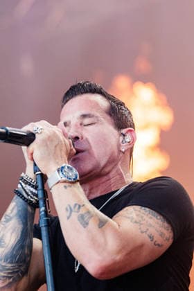 Creed Closes out Rockin Thunder Edmonton in True Rock Style in Canada - 12 Jul 2026 Scott Stapp, Lead singer for Creed performs at Rockin Thunder in Edmonton. Edmonton Canada Copyright: xRonxPalmerx xSOPAxImagesx 2026_07_12Creed850265