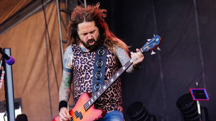 July 12, 2026, Edmonton, Alberta, Canada: Kelly LeMieux from California hard rock band Buck Cherry performs at Rockin Thunder in Edmonton. Edmonton Canada - ZUMAs197 20260712_aaa_s197_395 Copyright: xRonxPalmerx