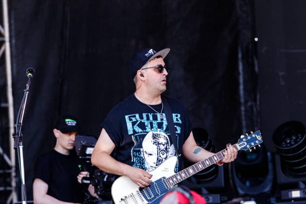 Local Alberta band Chilio opens day 2 of the Rockin Thunder Edmonton stage - 12 Jul 2026 James Alexander (bass guitar) from Alberta based band, Chilio performs at Rockin Thunder in Edmonton and winning a spot on the main stage in Battle of the Bands. Calgary Based Rock Band, Chilio won the Battle of the Bands which included a spot on the Main Stage at Rockin Thunder Edmonton opening for Creed on Day 2 of the Festival Edmonton Canada Copyright: xRonxPalmerx xSOPAxImagesx 2026_07_12_Chilio_849164