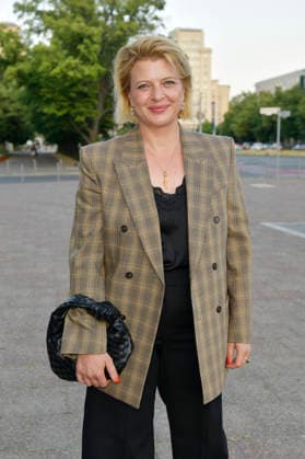 Jördis Triebel bei der Premiere des Dokumentarfilms Was haben wir gelacht im Kino International. Berlin, 13.07.2026 *** Jördis Triebel at the premiere of the documentary *Was haben wir gelacht* at the Kino International in Berlin, July 13, 2026 Foto:xM.xBehrensx xFuturexImagex gelacht_berlin_6708