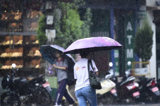Monsoon Incessant Rain Continues A pedestrian walks with an umbrella during incessant monsoon rainfall in Kirtipur, Kathmandu, Nepal, on July 14, 2026. Kathmandu NP Nepal  Copyright: xNarayanxMaharjanx originalFilename: maharjan-monsooni260714_np4xT.jpg